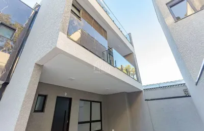 Casa em condomínio fechado com 3 quartos à venda na rua silveira neto, 945, água verde, curitiba por r$ 899.000