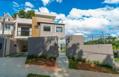 Casa com 3 quartos à venda na rua manoel amálio de souza, 218, vista alegre, curitiba por r$ 1.304.680