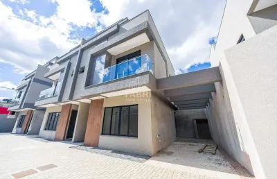 Casa em condomínio fechado com 3 quartos à venda na rua pará, 198, água verde, curitiba por r$ 1.007.325