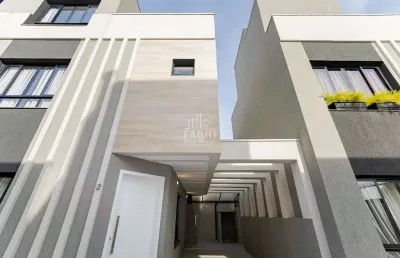 Casa em condomínio fechado com 3 quartos à venda na rua primeiro ministro brochado da rocha, 262, pilarzinho, curitiba por r$ 708.000