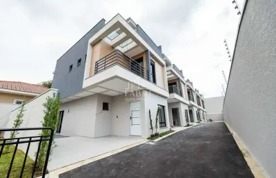 Casa em condomínio fechado com 3 quartos à venda na rua méxico, 823, bacacheri, curitiba por r$ 1.220.000