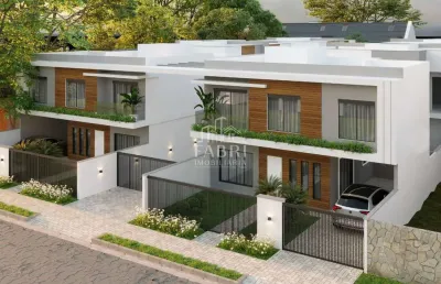 Casa em condomínio fechado com 3 quartos à venda na rua ary barroso, 800, boa vista, curitiba por r$ 799.000