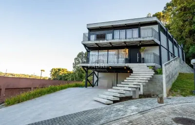 Casa em condomínio fechado com 4 quartos à venda na rua íris antônio campos, 247, campo comprido, curitiba por r$ 3.980.000