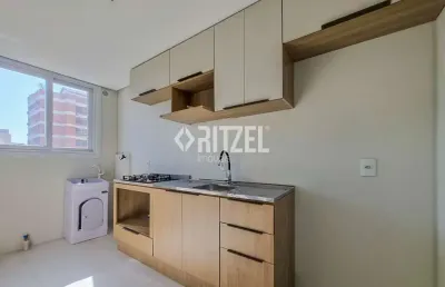 Apartamento semi mobiliado para locação, 02 quartos, centro, novo hamburgo, rs