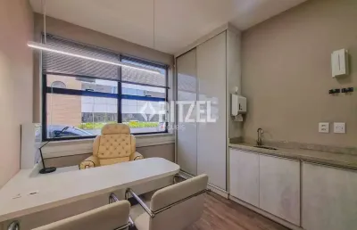 Sala mobiliada para locação, centro, são leopoldo, rs