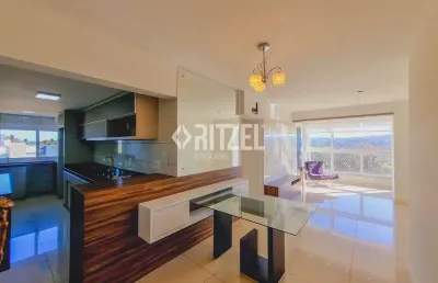 Apartamento semi mobiliado para locação, 2 quartos, 1 vaga união, estância velha, rs