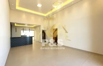 Casa de alto padrão no condomínio reserva, com 3 suítes.