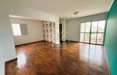 Apartamento ao lado das escolas de botucatu, com 96m2 e sala 3 ambientes.