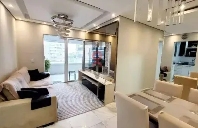 Apartamento para venda em são paulo, tatuapé, 2 dormitórios, 1 suíte, 2 banheiros, 1 vaga