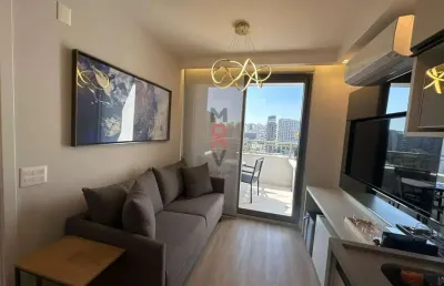 Apartamento para locação em são paulo, campo belo, 1 dormitório, 1 banheiro