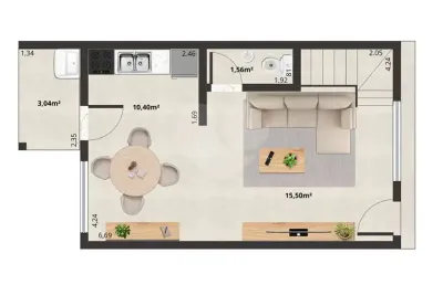 Condomínio com 2 quartos à venda em morada da granja - rj