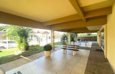 Apartamento com 2 dormitórios, 1 vaga, semi-mobiliado e elevador. marechal rondon - canoas. aceita financiamento e fgts.
