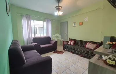 Apartamento a venda na praia grande, bairro ocian, com 2 quartos e 1 vaga.