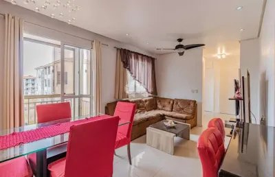 Apartamento com 3 dormitórios/quartos com suíte. sacada.1 vaga. porto alegre