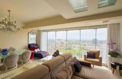 Apartamento 125m², 3 dormitórios semimobiliado no jardim europa.