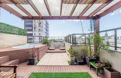 Cobertura à venda com 3 quartos 209 m² no bairro rio branco em porto alegre