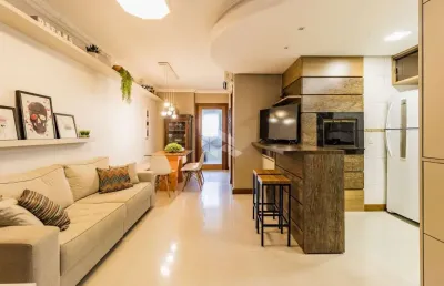 Apartamento 2 dormitórios 1 vaga reformado e semi mobiliado bairro são joão