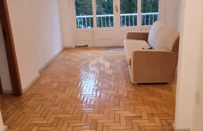 Apartamento à venda 2 dormitórios com sacada na rua dos andradas,  centro histórico, porto alegre/rs