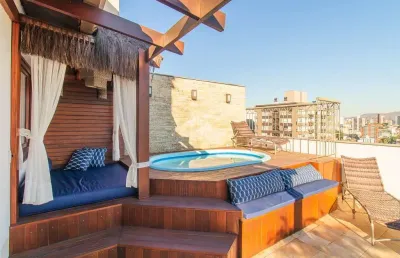 Cobertura duplex de 3 dormitórios e 2 vagas de garagem no bela vista!