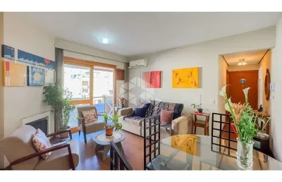 Apartamento de 3 quartos, 1 suíte, lareira, churrasqueira e 1 vaga no bairro auxiliadora