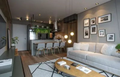 Apartamento de 2 dormitórios + terraço,  74,87m² em gramado, a 5 minutos da rua coberta