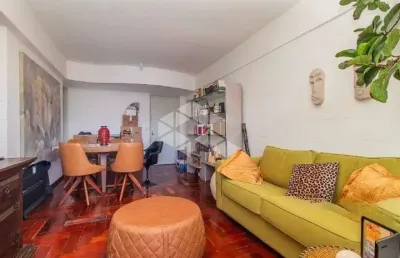 Apartamento j2 dormitórios 71,60 área privativa, elevadoe e garagem , bairro bom fim.