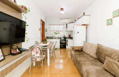 Casa 2 dormitórios, bairro são josé, canoas - 77m² privativos, semimobiliada, com placas solares, 2 vagas de garagem | aceita financiamento e fgts