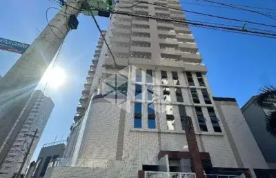 Apartamento novo na praia. 02 dorms. (02 suites) sacada gourmet, amplo lazer. aviação / praia grande sp.