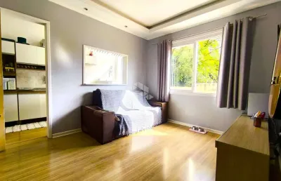 Apartamento térreo de 1 dormitório com 1 vaga no bairro gloria!