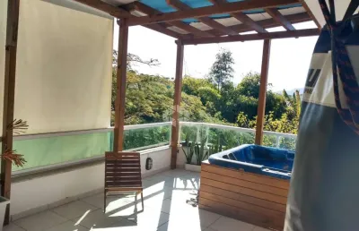 Cobertura de 3 dormitórios no bairro - ingleses - florianopolis/ sc