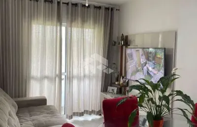 Apartamento no bairro ipiranga, em são josé, sc, semi-mobiliado, 02 dormitórios, e 01 vaga de garagem.