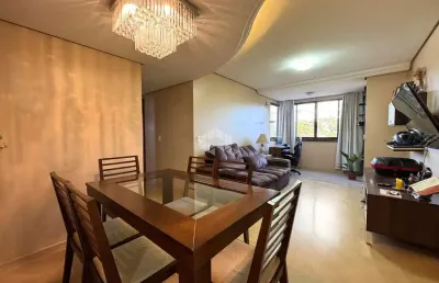 Apartamento 2 dormitórios,  semimobiliado, sacada com churrasqueira, 2 vagas coberta e elevador, bairro centro em esteio