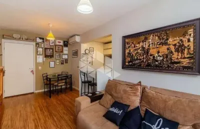 Apartamento 2 dormitórios com suíte e vaga na vila nova - porto alegre