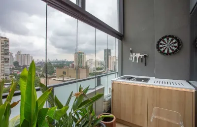 Apartamento mobiliado à venda no campo belo  - 67,50 m², 1 suíte, 2 vagas