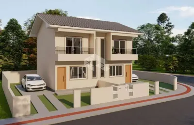 Geminado à venda na palhoça com 2 quartos (1 suíte) - 146m² e quintal espaçoso!