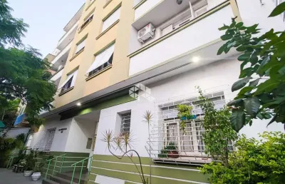 Apartamento à venda, 1 dormitório, com sacada e elevador - bom fim - porto alegre / rs
