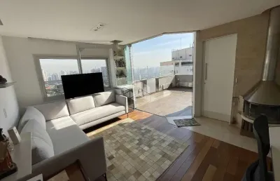 Vendo cobertura mobiliada 121m² 3 dormitórios 1 suíte 2 vagas campo belo são paulo - sp
