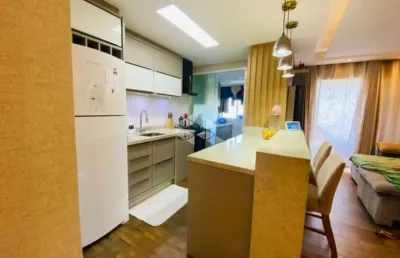 Apartamento 3 quartos mobiliado, à venda,  bairro ponte do imaruim, palhoça/sc