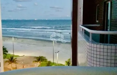 Apartamento a venda na praia grande, bairro caiçara com 1 quarto e 1 vaga