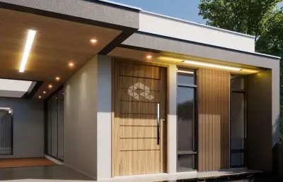 Casa 2 dormitórios sendo 1 suíte / 4 vagas / piso aquecido