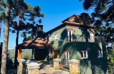 Casa 5 suítes, 567m² privativos, no condomínio aspen mountain, em gramado