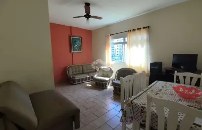 Apartamento a venda na praia grande na vila caiçara 1 dormitório e 1 vaga