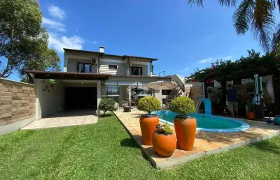 Casa tipo sobrado, praia do remanso, xangri-lá, próxima ao condomínio ventura