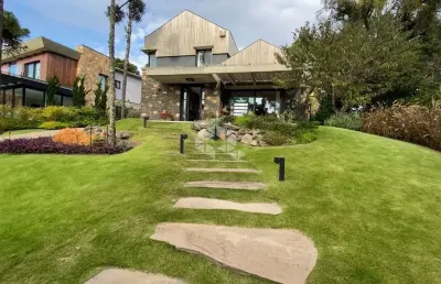 Casa 3 suítes, 308m² privativos, no condomínio aspen mountain, em gramado