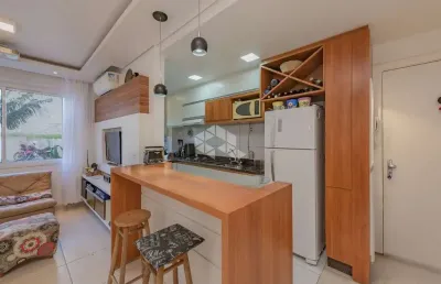 Belo  apartamento 03 dormitórios, simimobiliado, térreo, garagem no bairro santo antonio