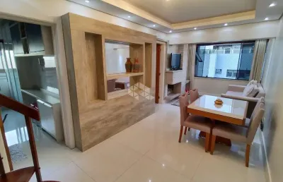 Cobertura duplex com 2 dormitórios, 158m², piscina, no jardim lindóia