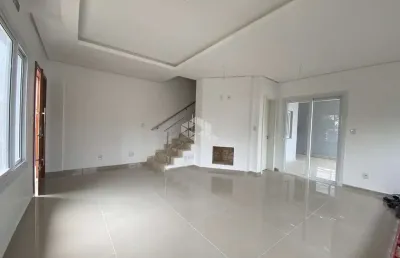Sobrado novo com 3 dormitórios, 1 sendo suíte no bairro são josé canoas
