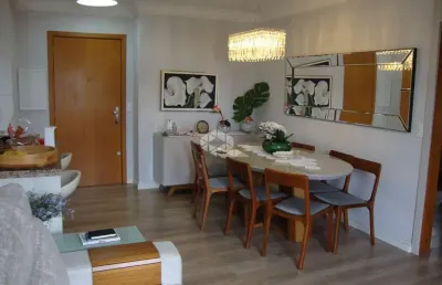 Apartamento 02 dormitórios com 70m² privativos,  box duplo cobertos
