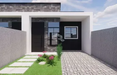 Casa a venda de 2 quartos no residencial galápagos em santa maria - rs