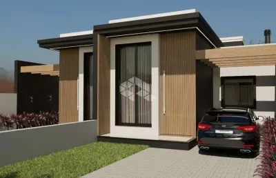 Casa geminada 2 dormitórios (1 suíte) em linha santa cruz